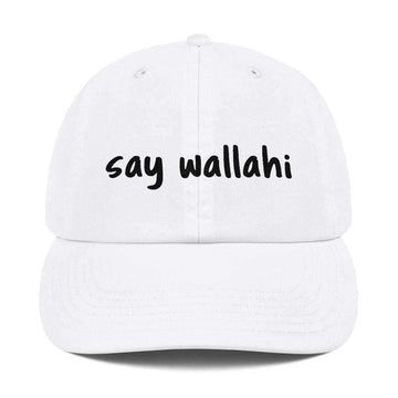 Say Wallahi Champion Dad Cap - Origins Clothing