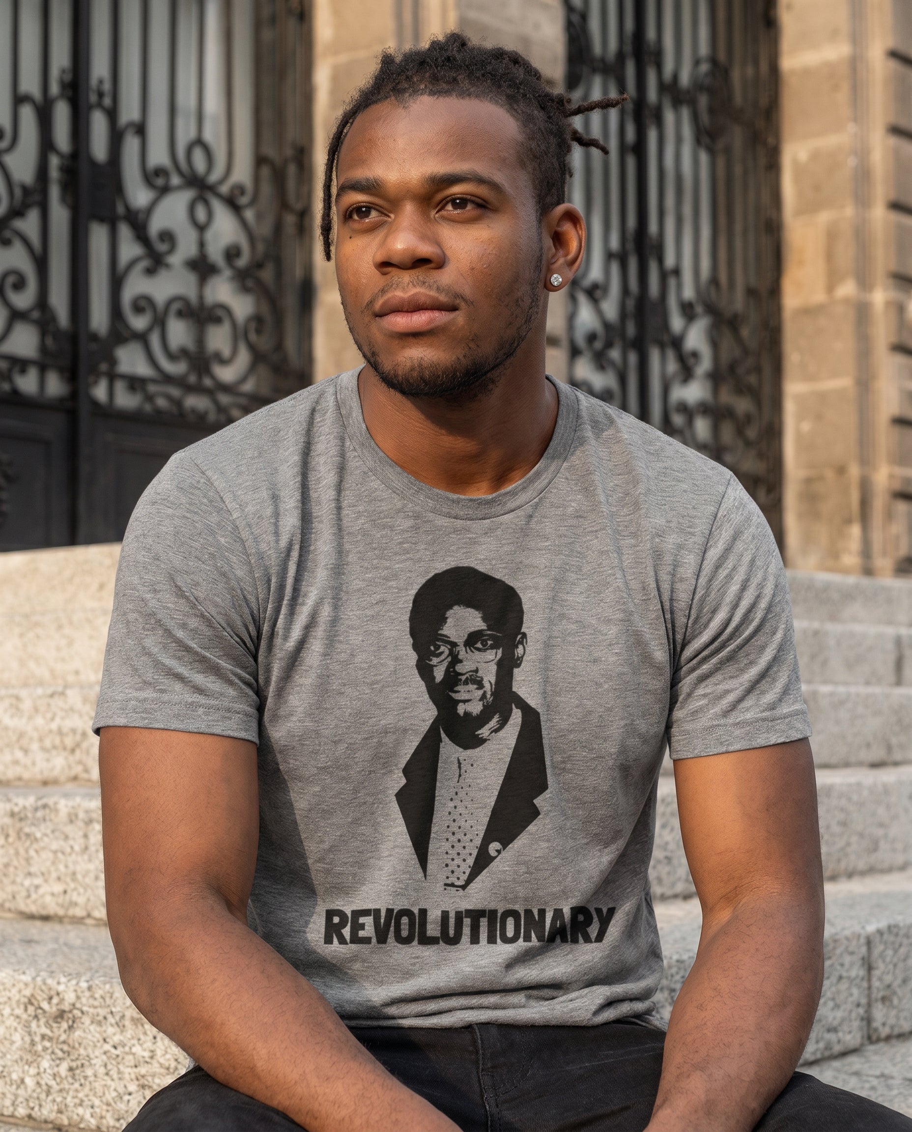 Revolutionary Lumumba T-Shirt - lifestyle photo