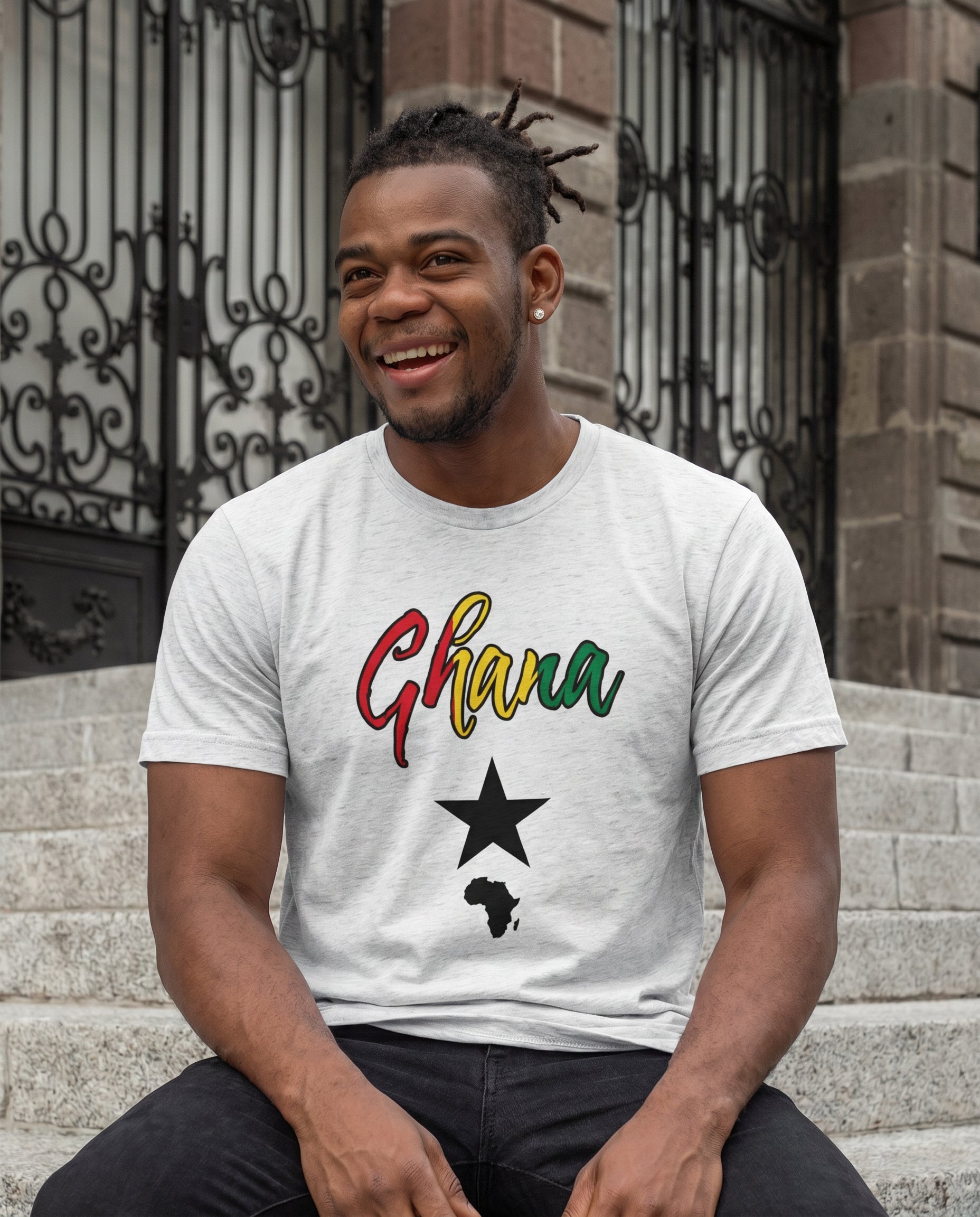 Ghana Star T-Shirt - lifestyle photo