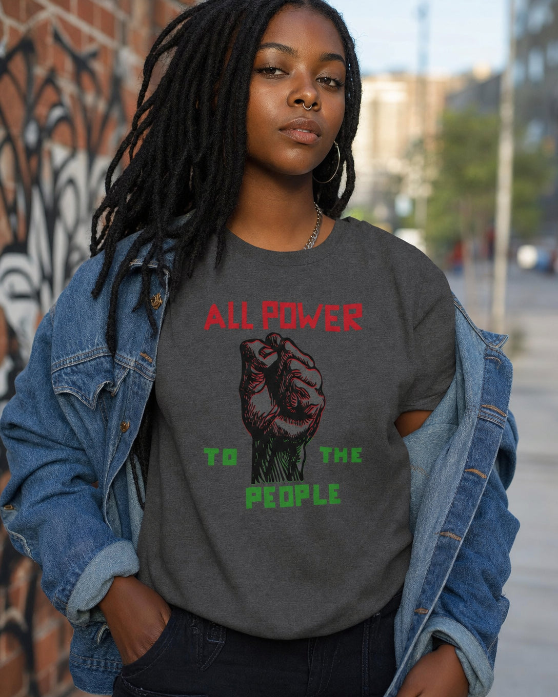 All Power T-Shirt — lifestyle photo | Origins Clothing Co