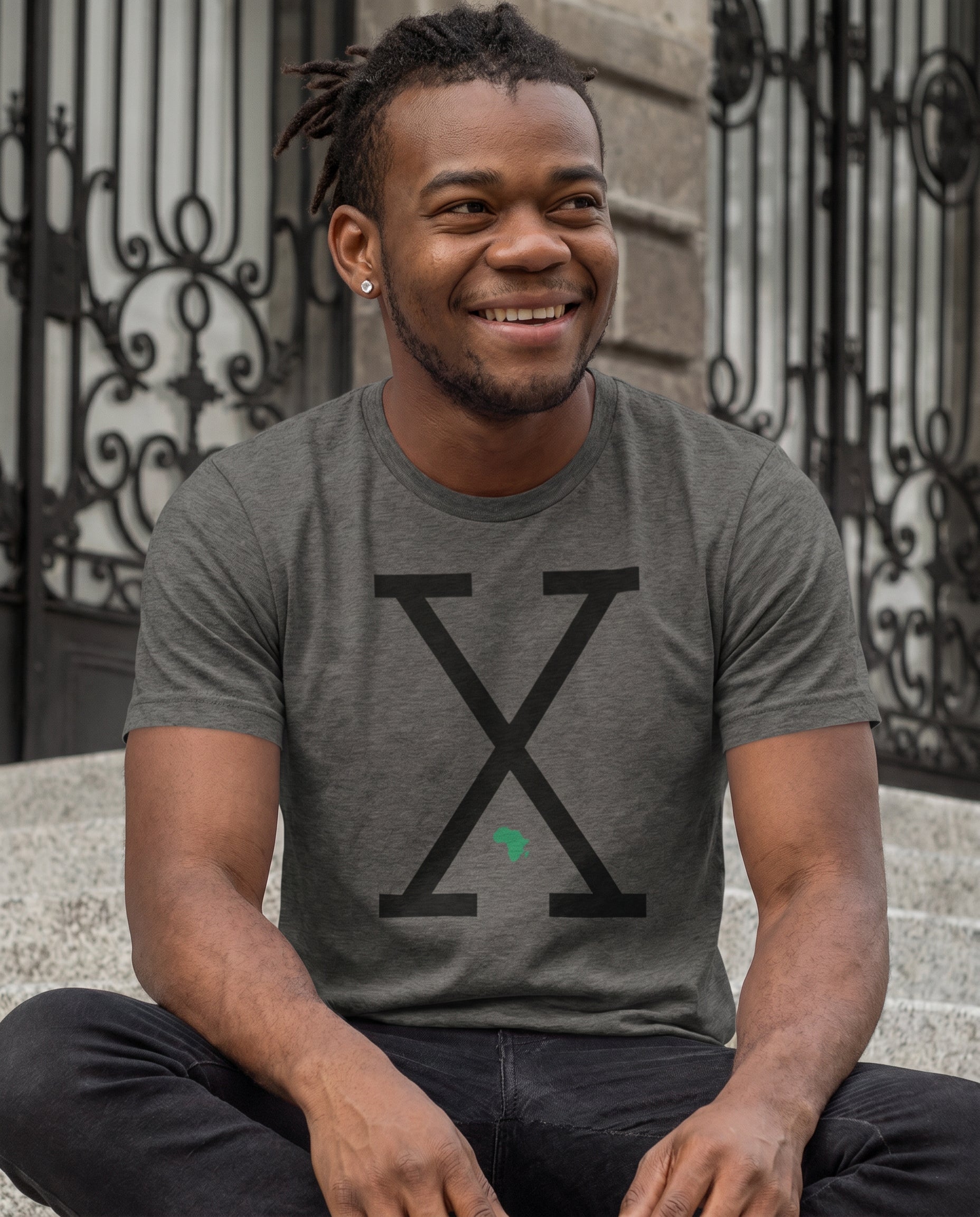 Malcolm X T-Shirt - lifestyle photo