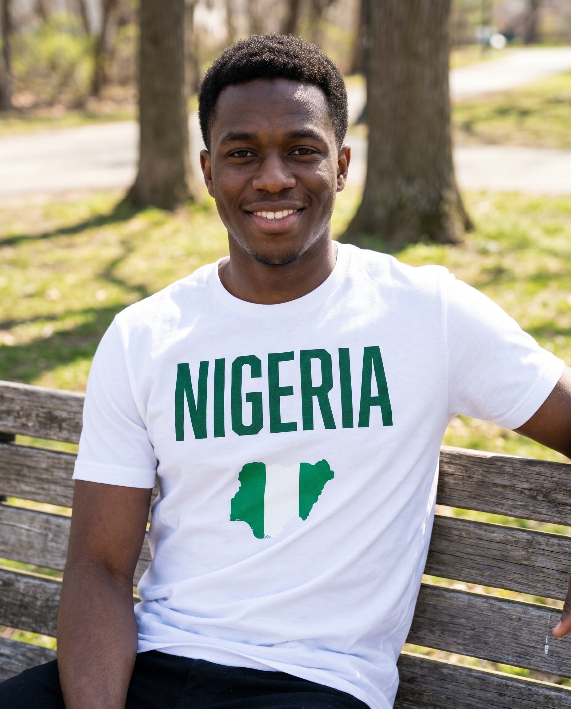 Nigeria Classic T-Shirt - lifestyle photo