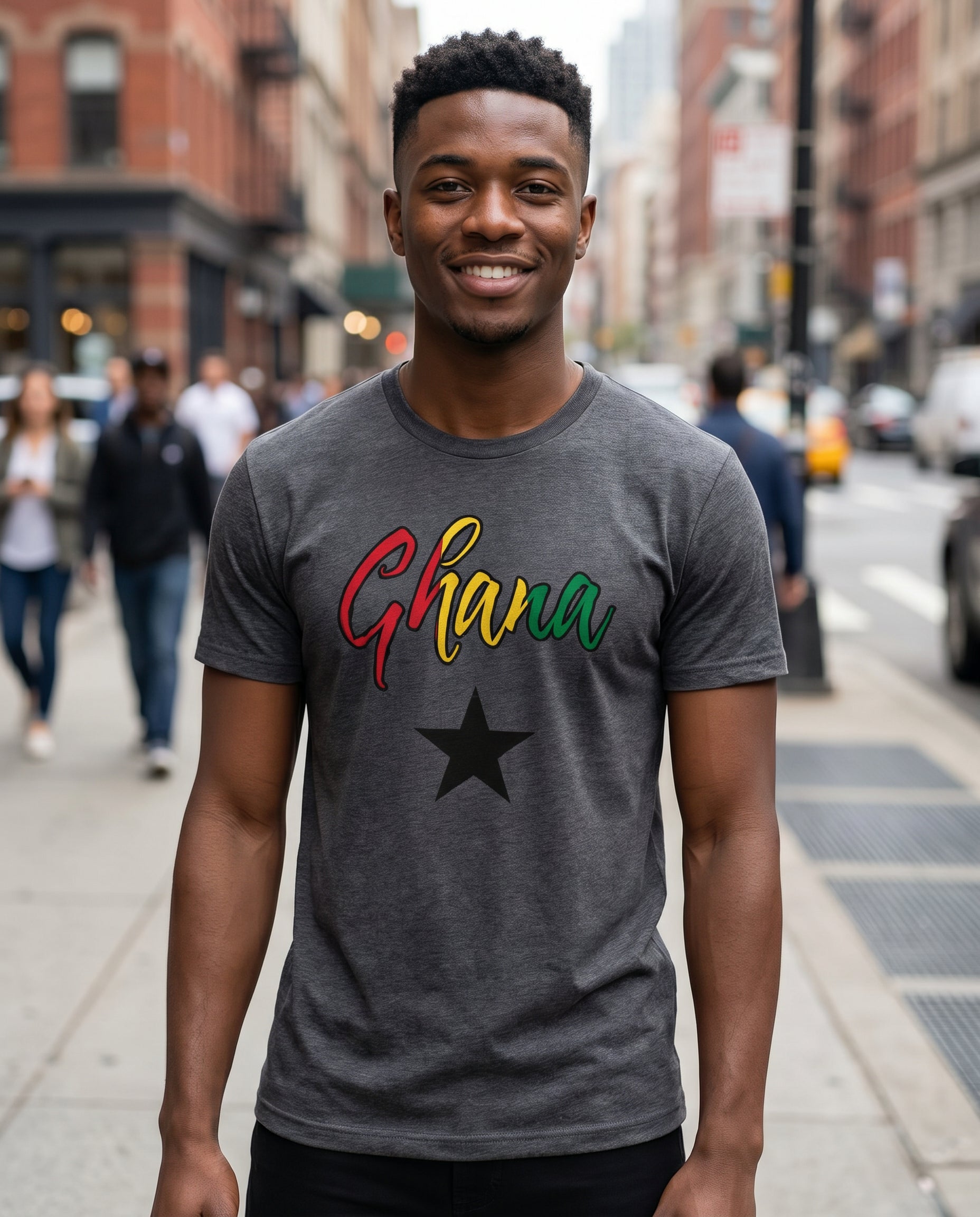 Ghana Star T-Shirt - lifestyle photo