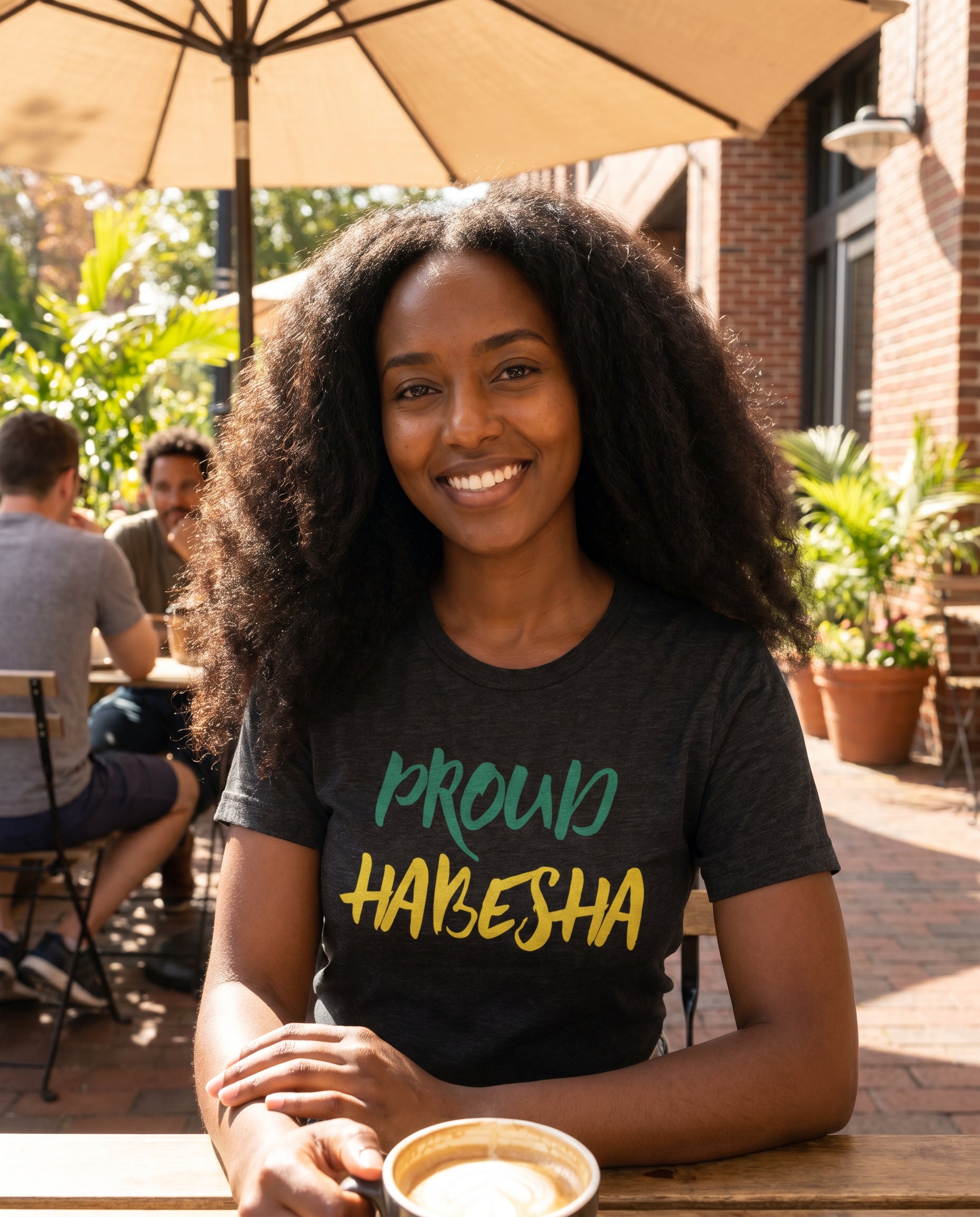 Proud Habesha T-Shirt - lifestyle photo