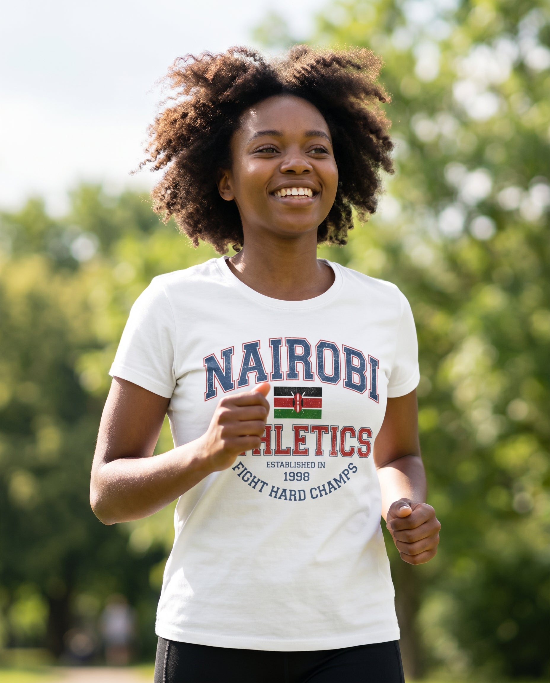 Nairobi Athletics T-Shirt - lifestyle photo