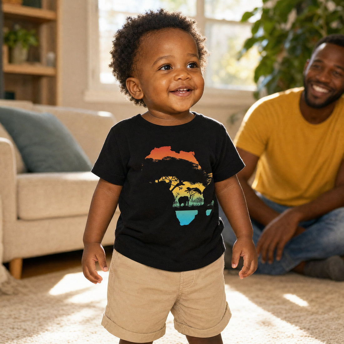 Africa in Color Baby T-Shirt - Origins Clothing