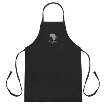 African Diaspora Embroidered Apron - Origins Clothing