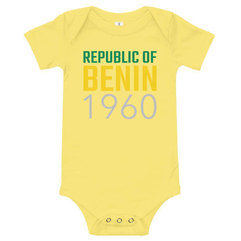 Benin 1960 Baby Onesie - Origins Clothing