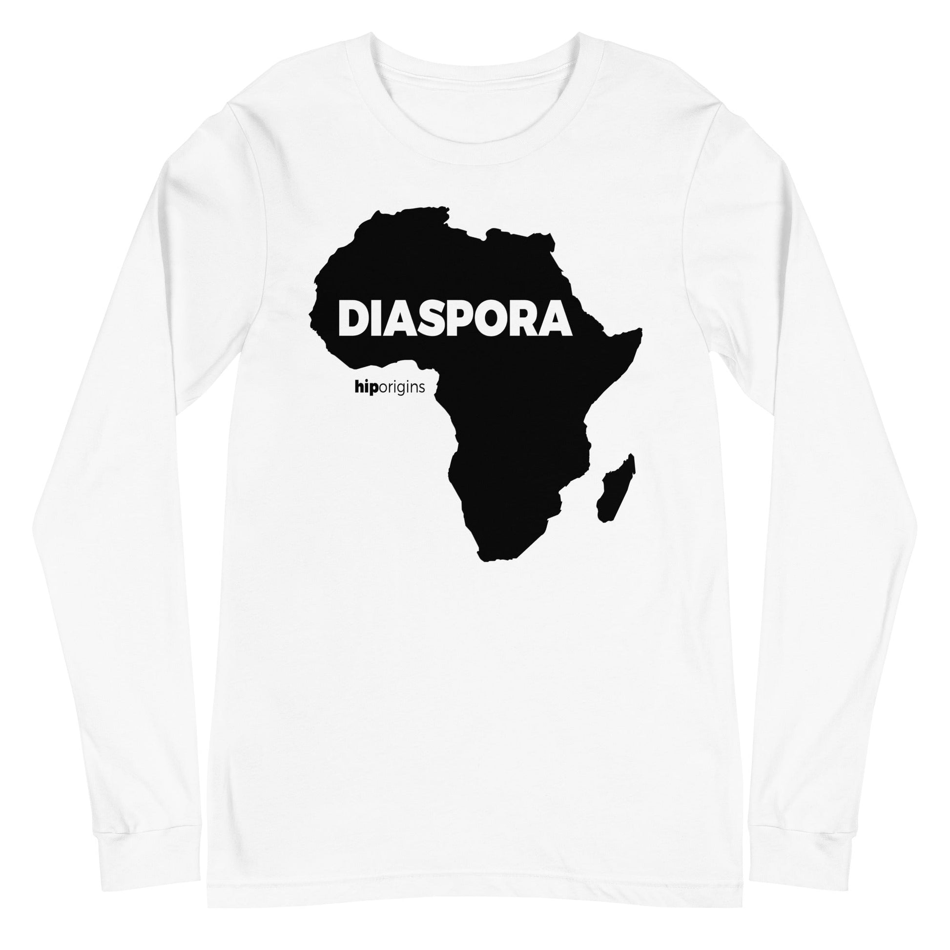 Black Diaspora Unisex Long Sleeve Tee - Origins Clothing