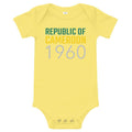 Cameroon 1960 Baby Onesie - Origins Clothing