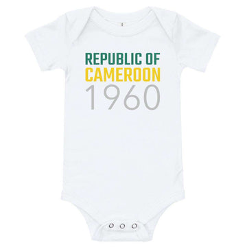 Cameroon 1960 Baby Onesie - Origins Clothing