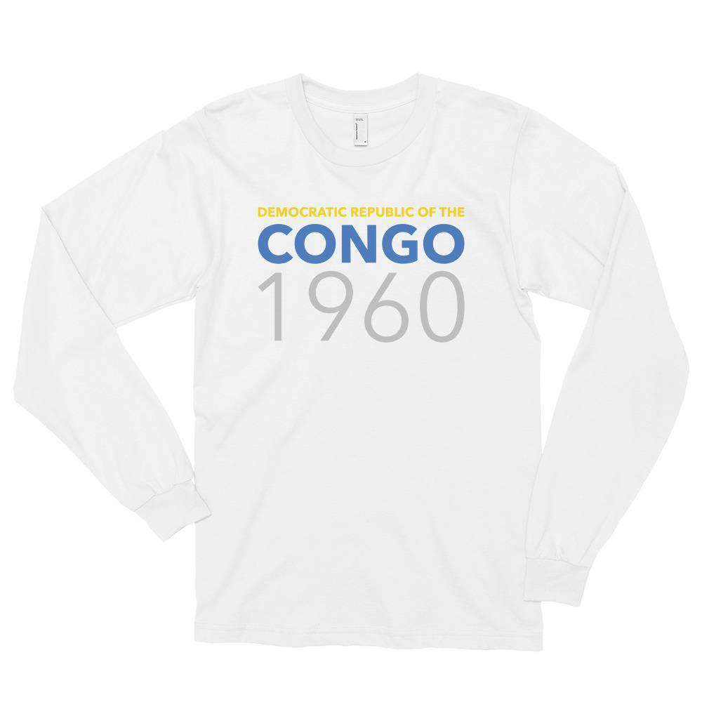 Congo 1960 Long Sleeve T-Shirt - Origins Clothing