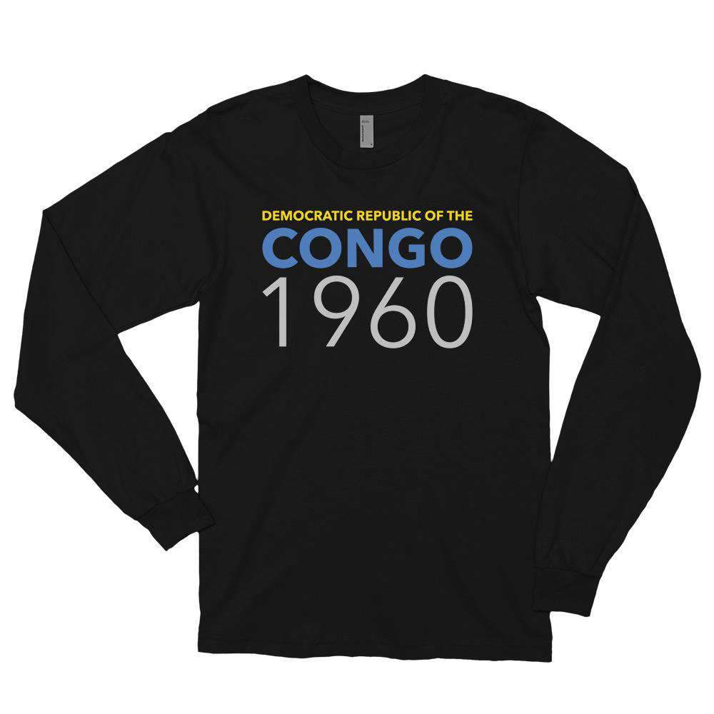 Congo 1960 Long Sleeve T-Shirt - Origins Clothing