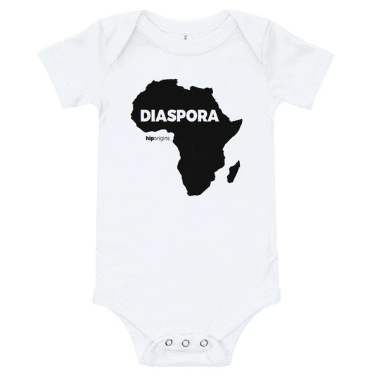 Diaspora Black Baby Onesie - Origins Clothing