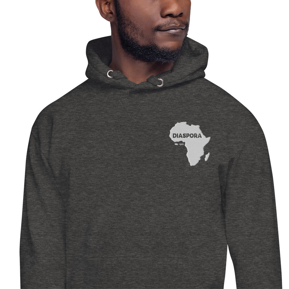 Diaspora Embroidered Hoodie - Origins Clothing