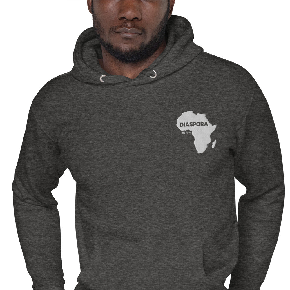 Diaspora Embroidered Hoodie - Origins Clothing