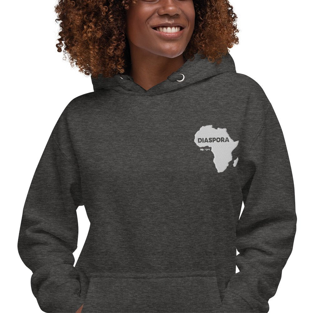 Diaspora Embroidered Hoodie - Origins Clothing