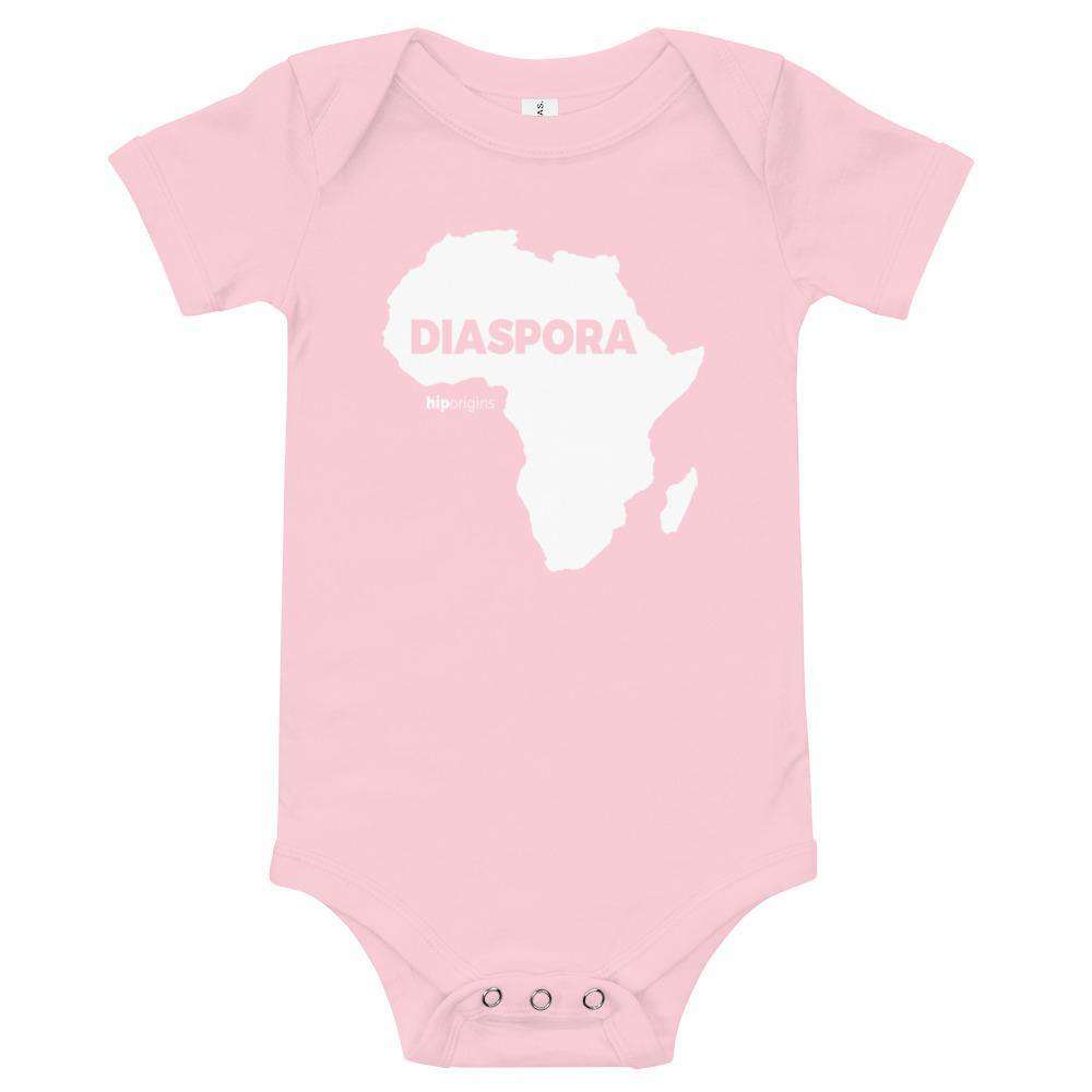 Diaspora White Baby Onesie - Origins Clothing