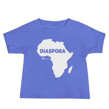 Diaspora White Baby T-Shirt - Origins Clothing
