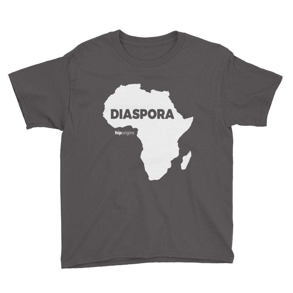 Diaspora White Youth T-Shirt - Origins Clothing