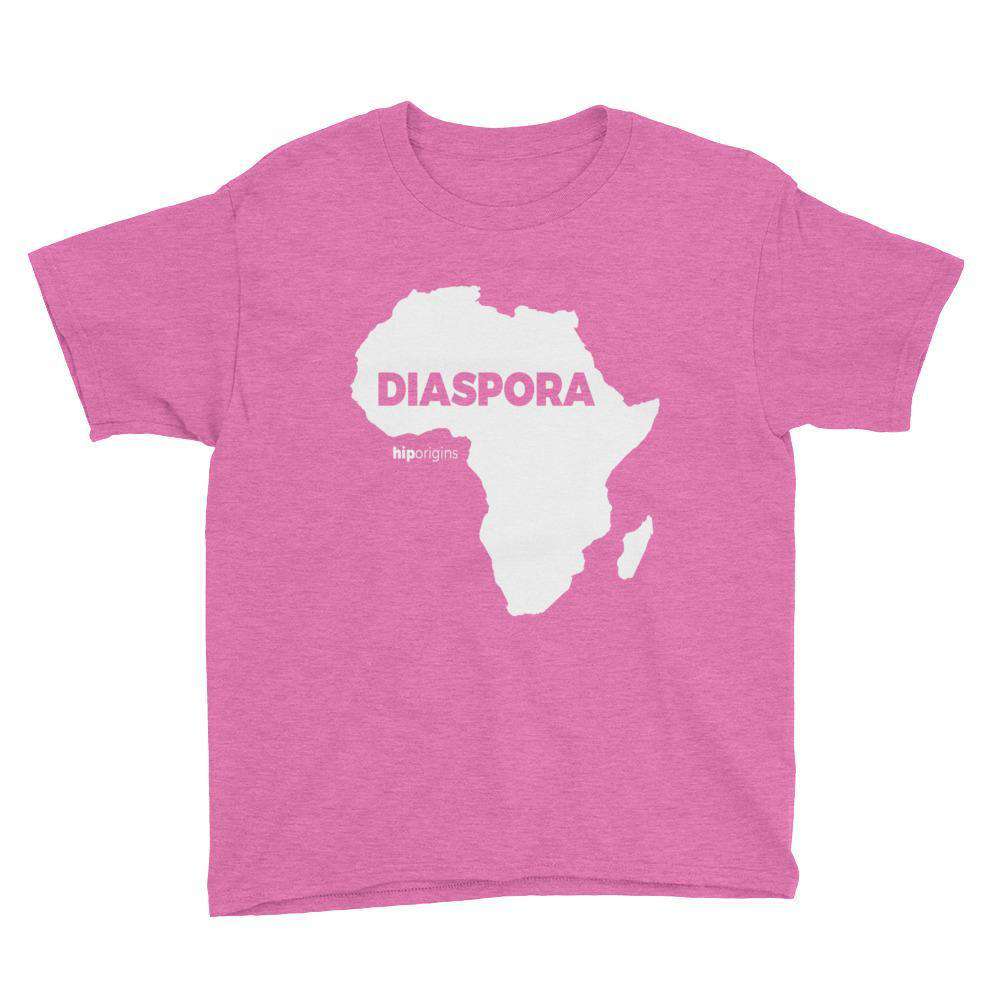 Diaspora White Youth T-Shirt - Origins Clothing