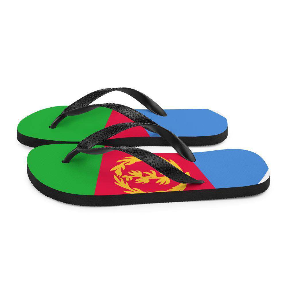 Eritrean Flag Flip-Flops - Origins Clothing