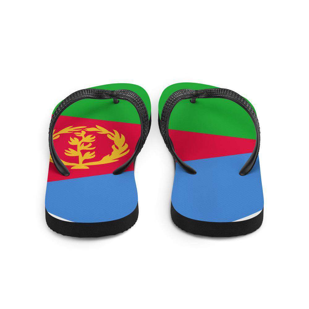 Eritrean Flag Flip-Flops - Origins Clothing