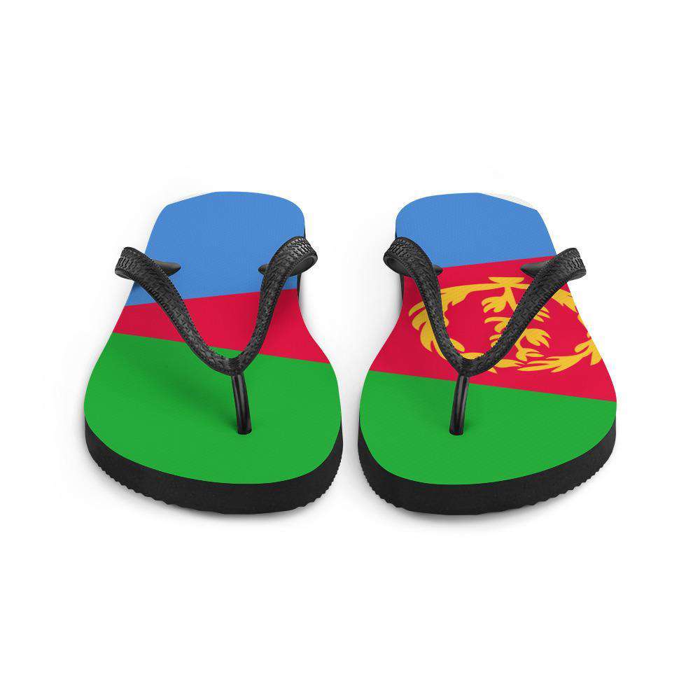Eritrean Flag Flip-Flops - Origins Clothing