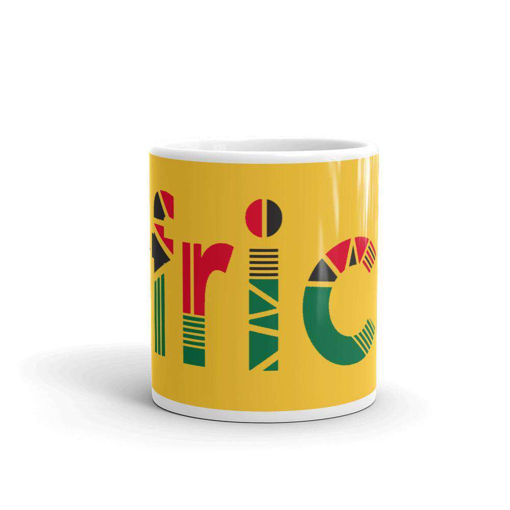 Gold Africa Mug - Origins Clothing