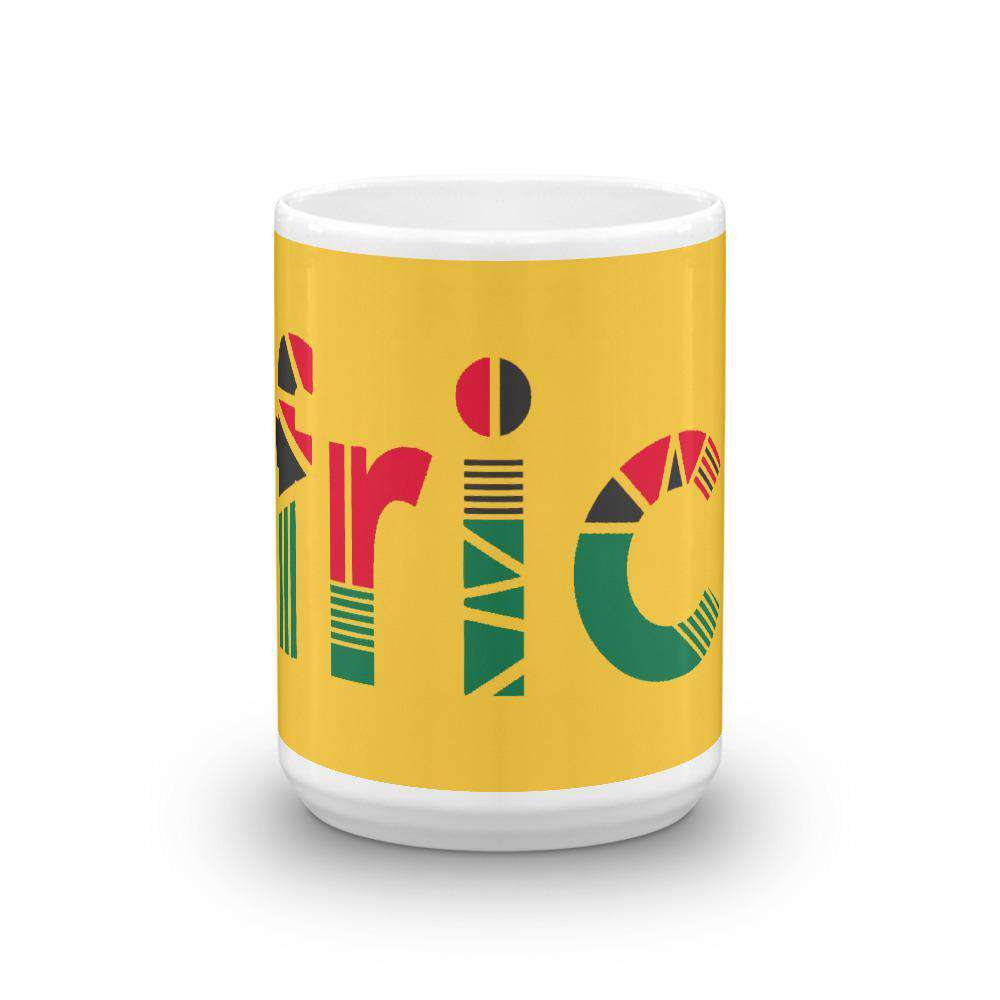 Gold Africa Mug - Origins Clothing