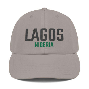Lagos Nigeria Champion Dad Cap - Origins Clothing