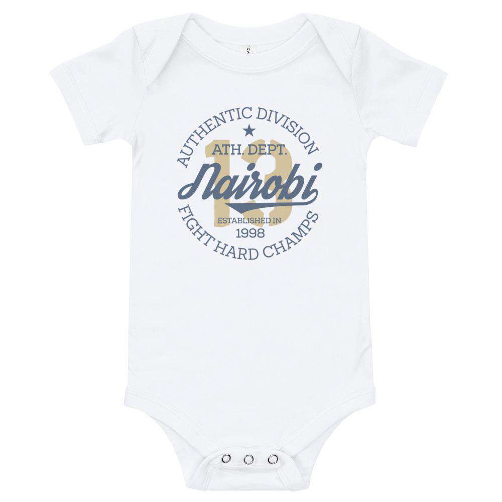 Nairobi Athletics Baby Onesie - Origins Clothing