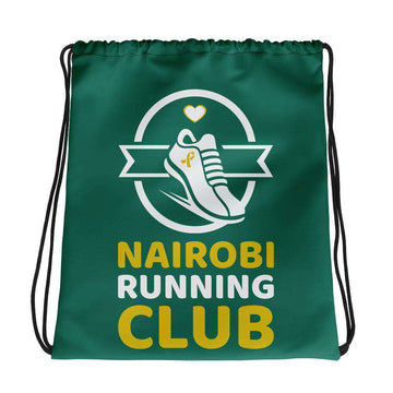 Nairobi Running Club Drawstring Bag - Origins Clothing
