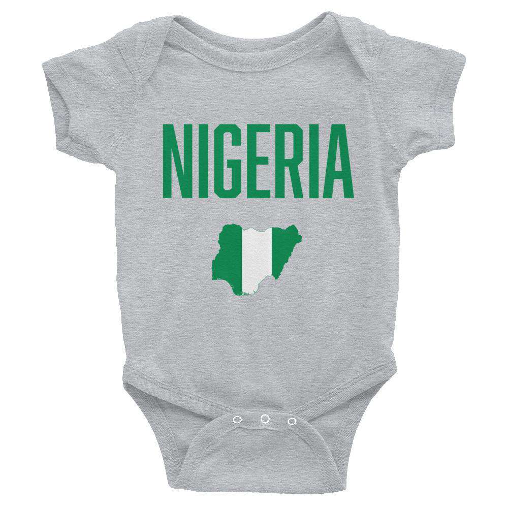 Nigeria Classic Infant Bodysuit - Origins Clothing