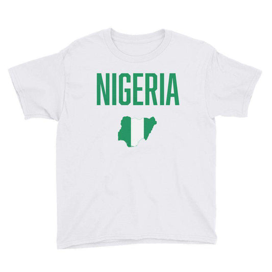 Nigeria Classic Youth T-Shirt - Origins Clothing