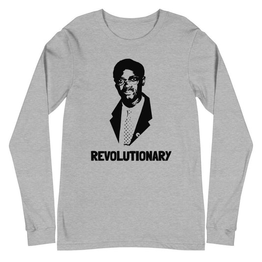 Revolutionary Lumumba Long Sleeve T-Shirt - Origins Clothing