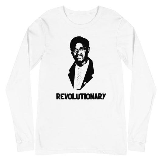 Revolutionary Lumumba Long Sleeve T-Shirt - Origins Clothing