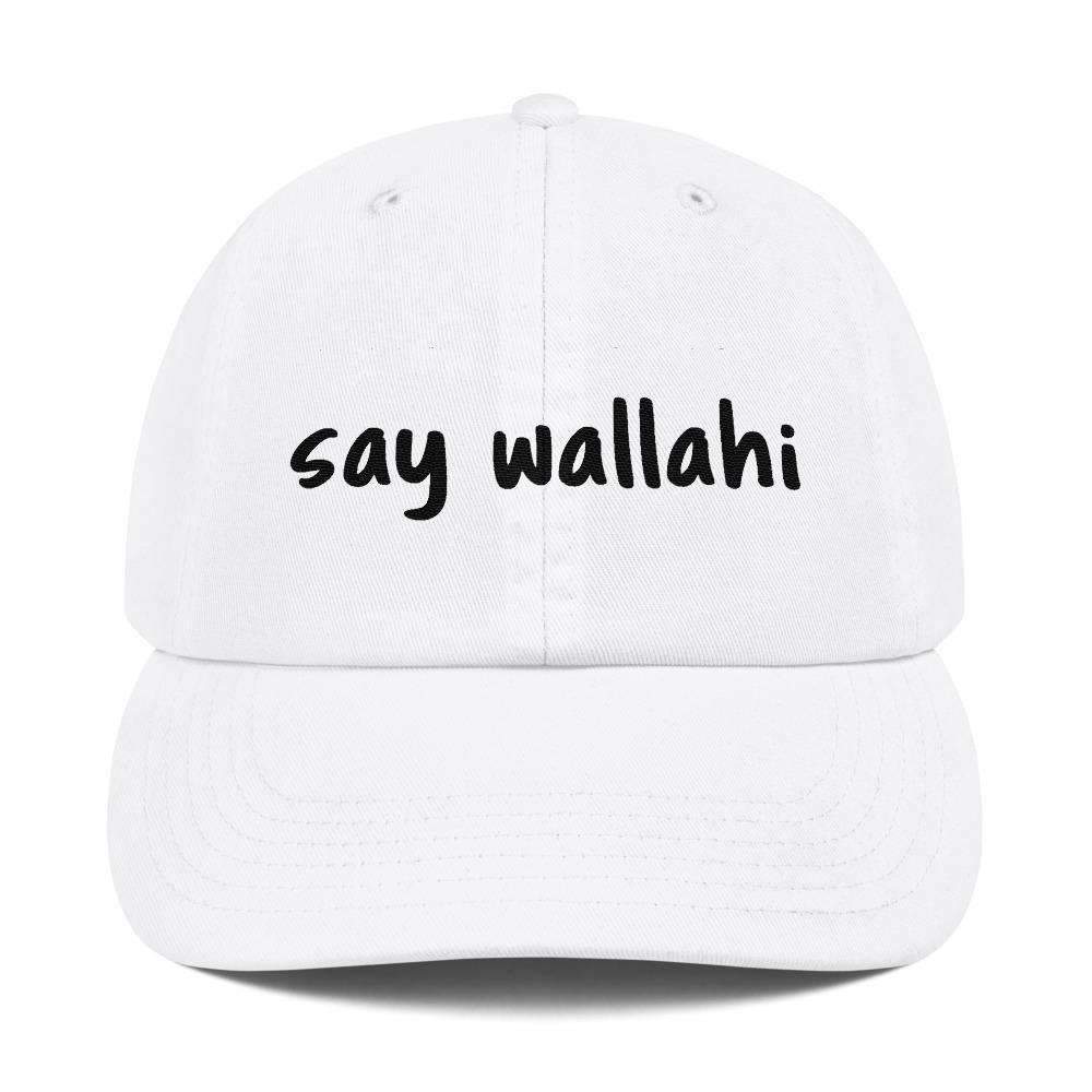 Say Wallahi Champion Dad Cap - Origins Clothing