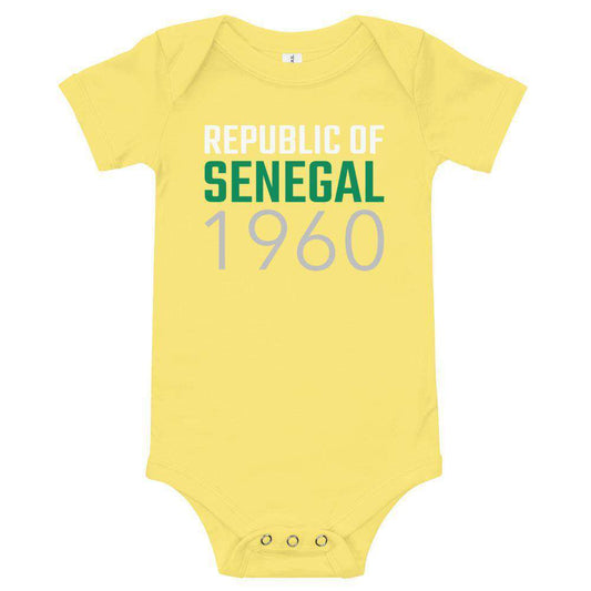 Senegal 1960 Baby Onesie - Origins Clothing