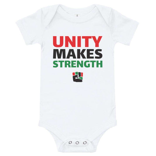 Unity Makes Strength Baby Onesie - Origins Clothing